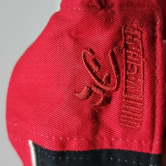 Office Depot Red, Black Carl Edward Roush Fenway Racing Ajustable Baseball Cap - Picture 11 of 11